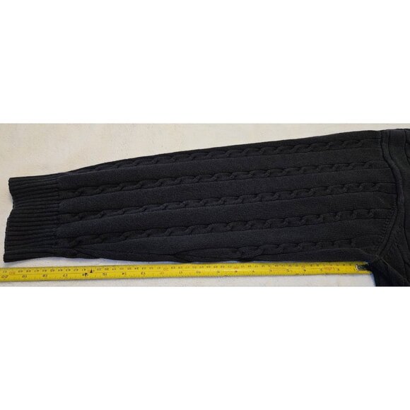 Tommy Hilfiger Mens Sweater Size XXL Blue Cable Knit Pullover 100% Cotton - Picture 10 of 10